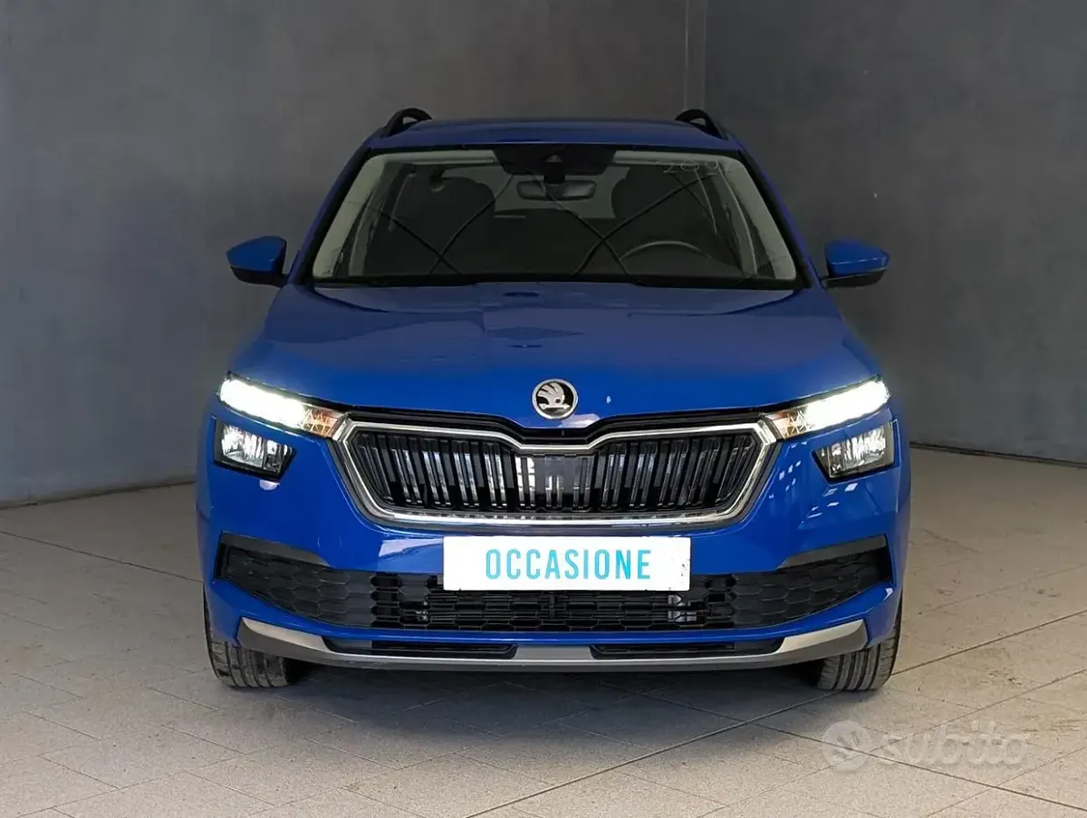 Usata Skoda Kamiq Ambition 110 CV (80 kW) 2022 Bluazzurro SUV