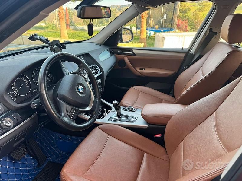 Usata BMW X3 190 CV (139 kW) 2017 Blu SUV