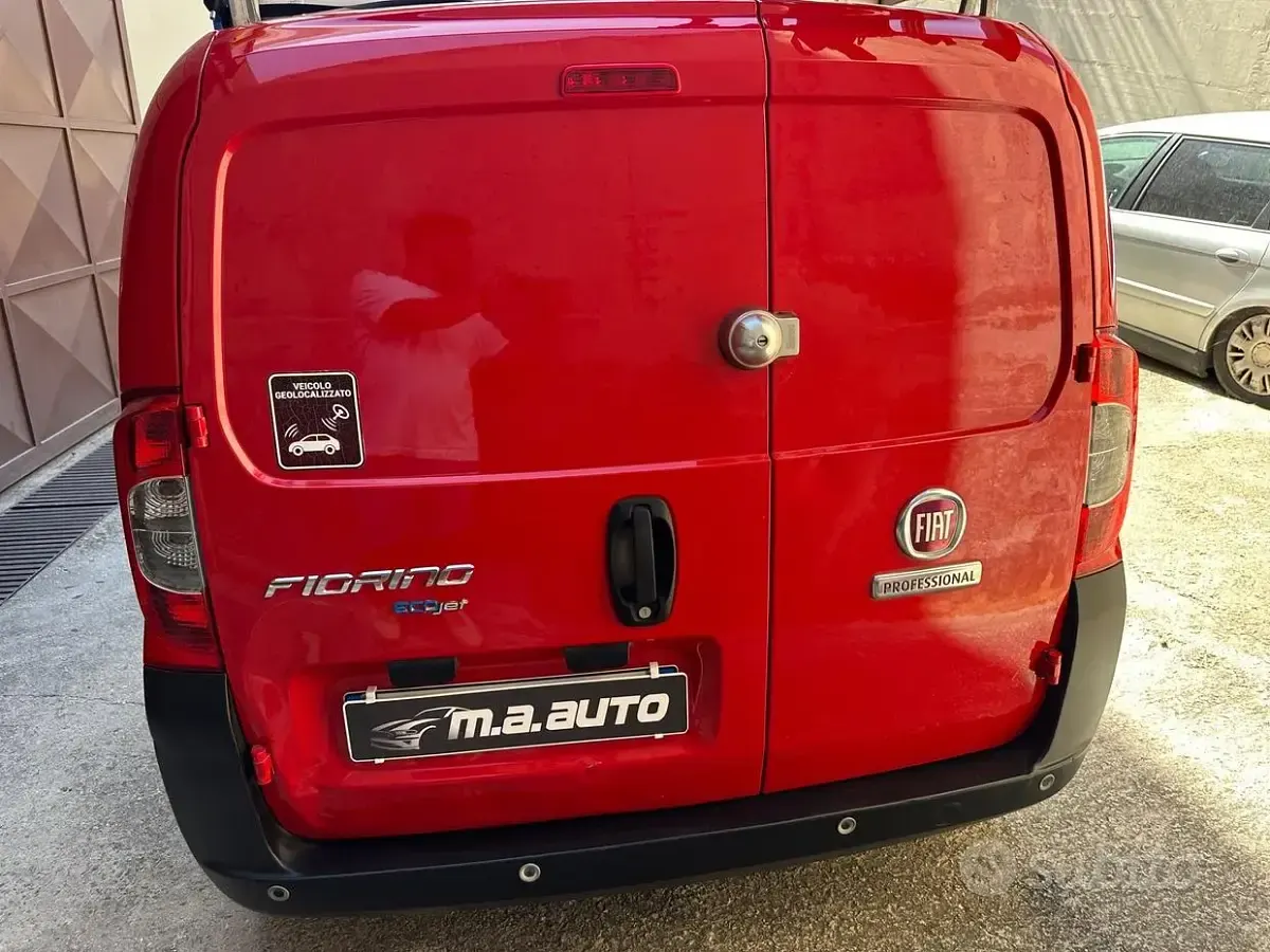 Usata Fiat Fiorino 95 CV (69 kW) 2016 Rosso Monovolume