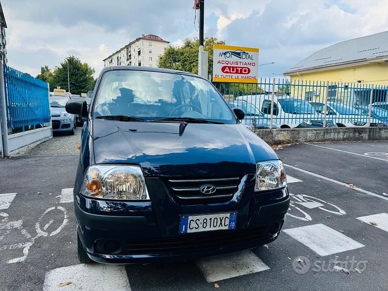 Usata Hyundai Atos Active 58 CV (42 kW) 2005 Blu Utilitaria