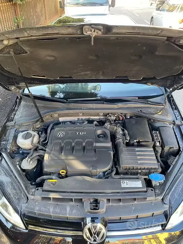 Usata VW Golf VII 110 CV (80 kW) 2016 Nero Berlina