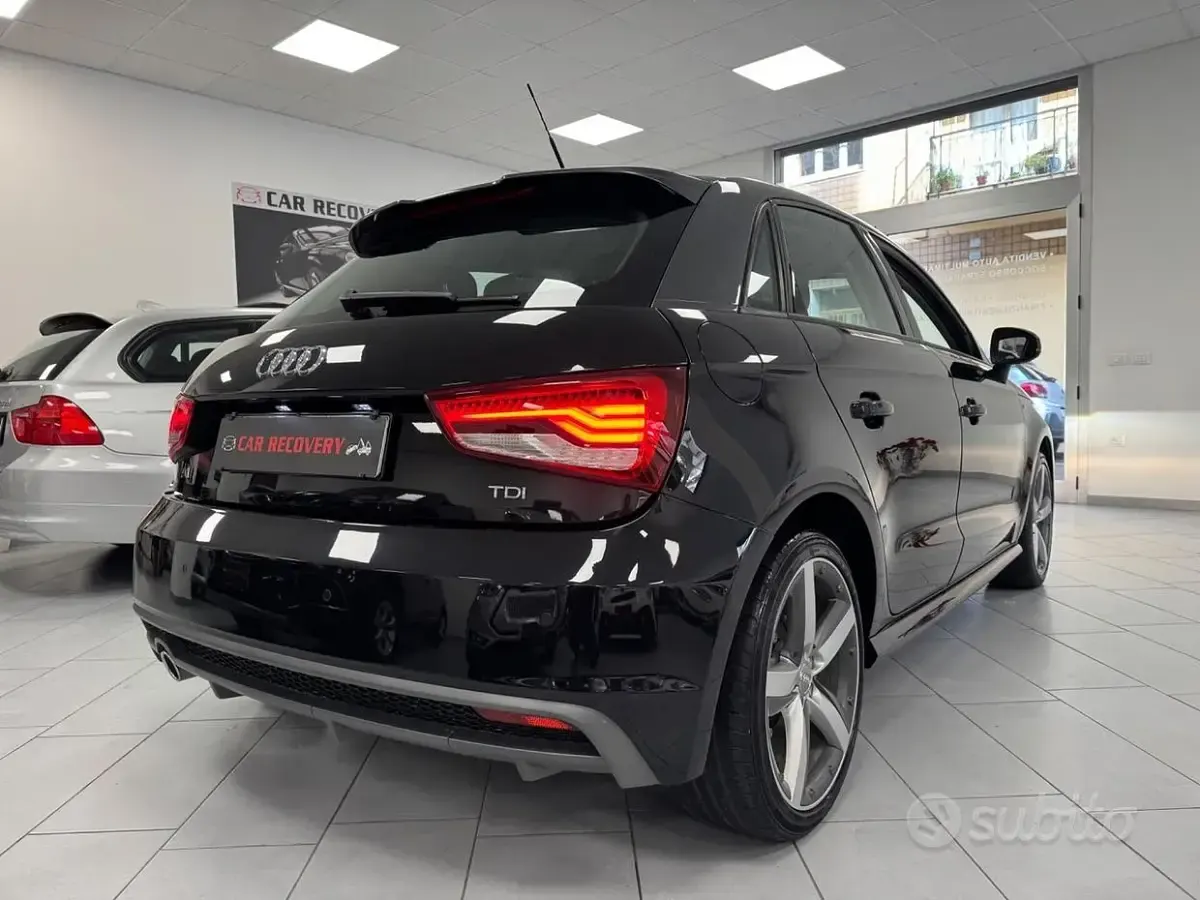 Usata Audi A1 S-Line 90 CV (66 kW) 2016 Nero Utilitaria