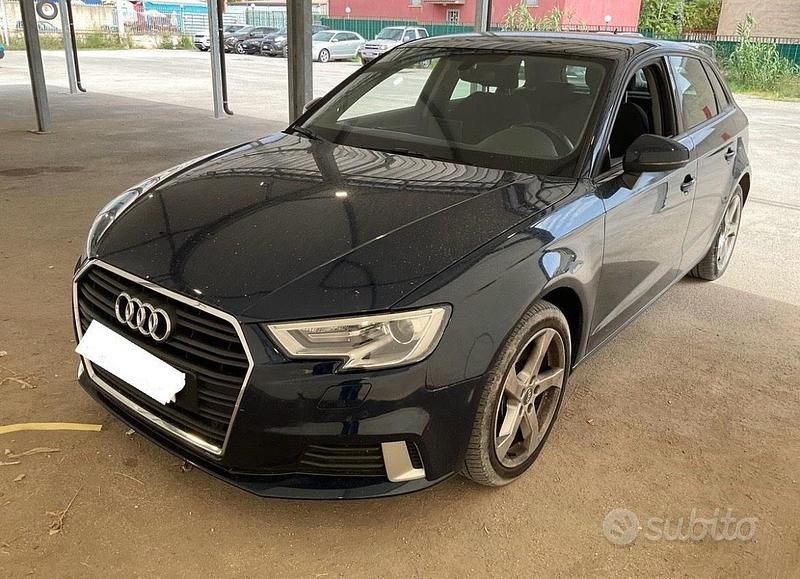 Usata Audi A3 Sport 184 CV (135 kW) 2020 Blu Berlina
