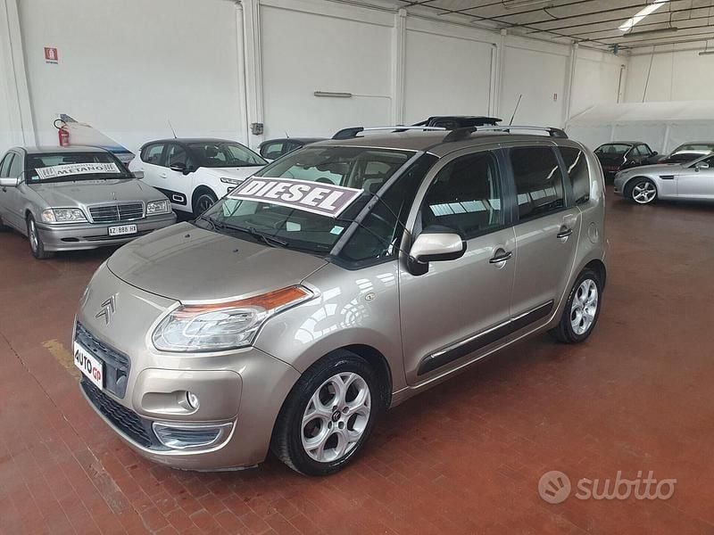 Usata Citroën C3 Picasso Exclusive 90 CV (66 kW) 2009 Marrone Monovolume