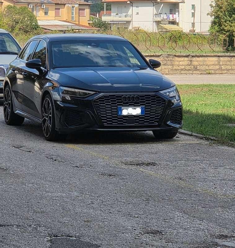 Usata Audi A3 S-Line 116 CV (85 kW) 2022 Nero Berlina