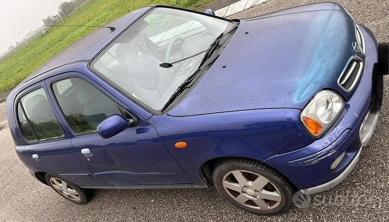Usata Nissan Micra Comfort 60 CV (44 kW) 2002 Blu Utilitaria