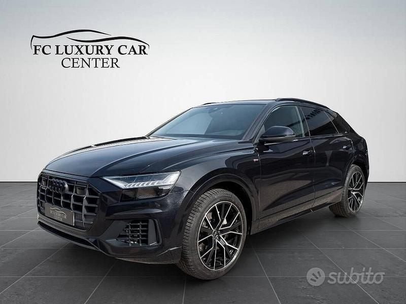 Usata Audi Q8 S-Line 286 CV (210 kW) 2019 Nero SUV