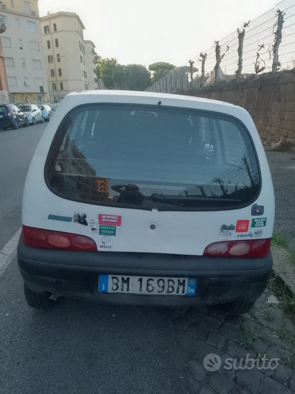 Usata Fiat 600 1999 Bianco Utilitaria