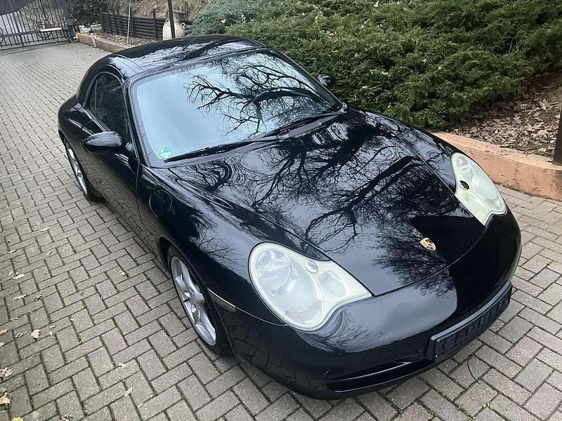 Usata Porsche 911 Carrera 4 Cabriolet 320 CV (235 kW) 2002 Nero Cabrio
