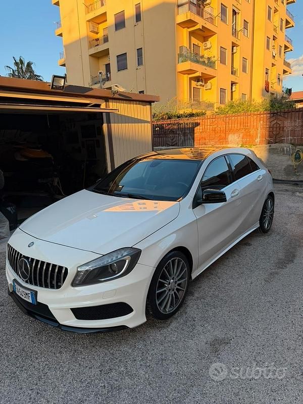 Usata Mercedes A180 AMG 2015 Bianco Berlina