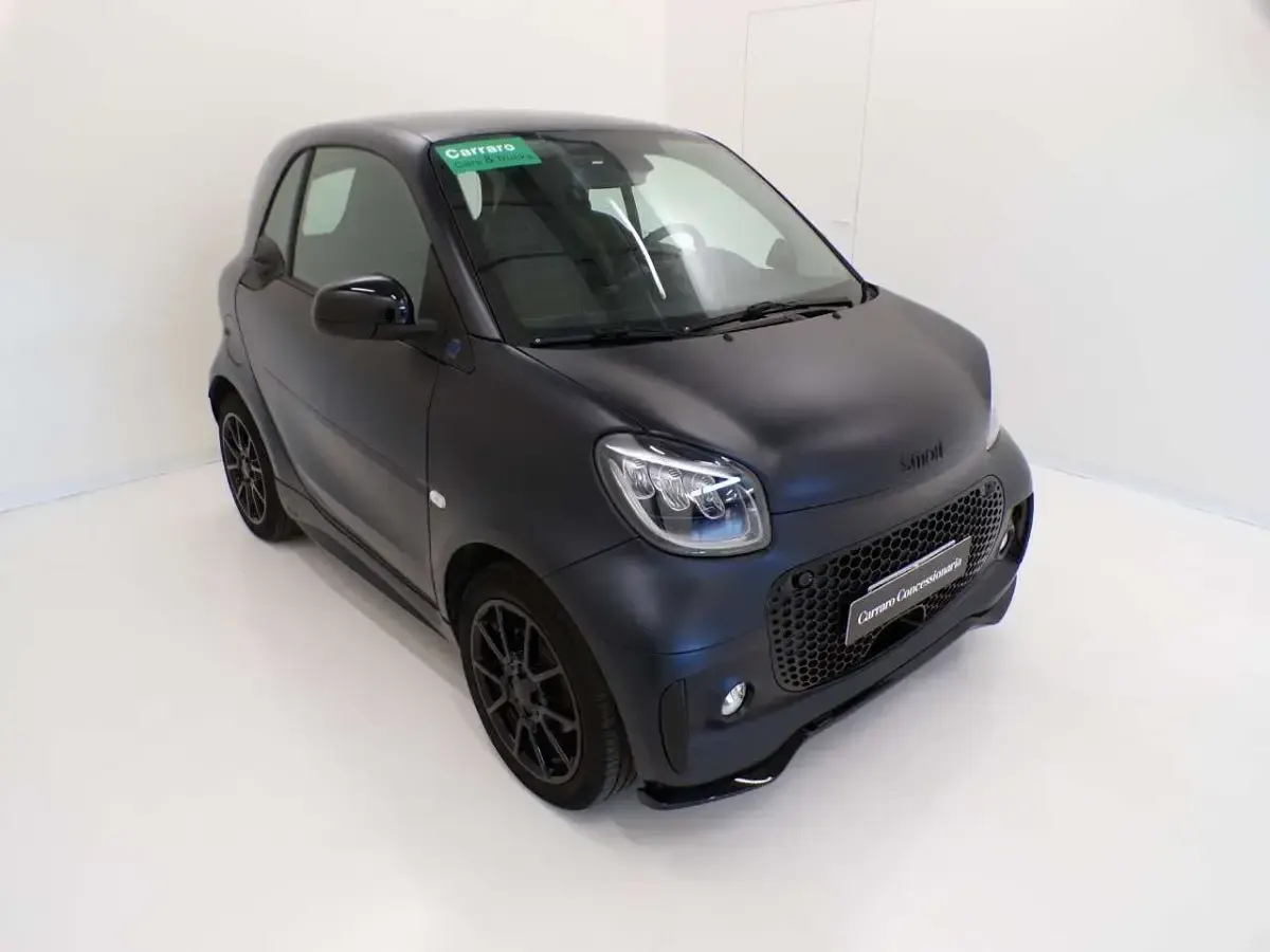 Usata Smart ForTwo Electric Drive Prime 41 kW (56 CV) 2022 Blu opaco Coupé