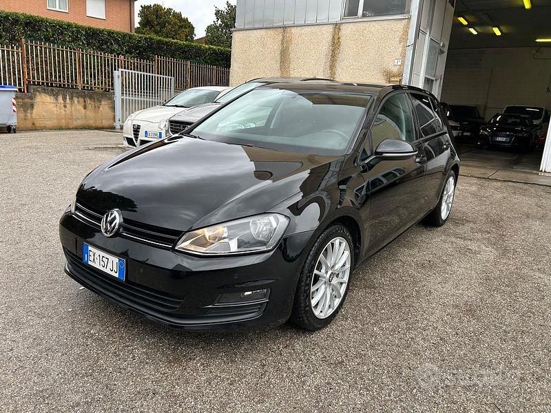 Usata VW Golf VII Trendline 90 CV (66 kW) 2014 Nero Berlina