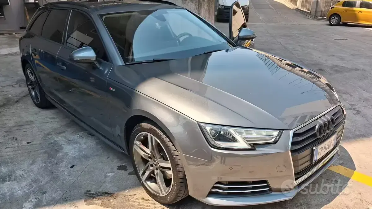 Usata Audi A4 S-Line 150 CV (110 kW) 2018 Grigio Station wagon