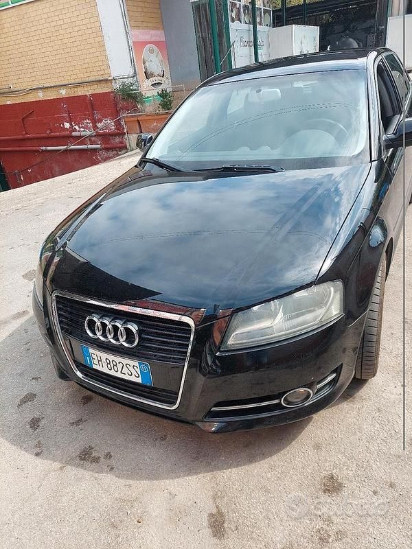Usata Audi A3 102 CV (75 kW) 2011 Nero Utilitaria