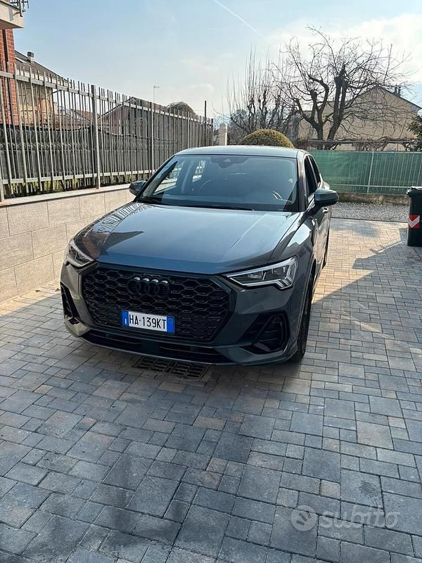 Usata Audi Q3 Sportback 150 CV (110 kW) 2024 Verde SUV