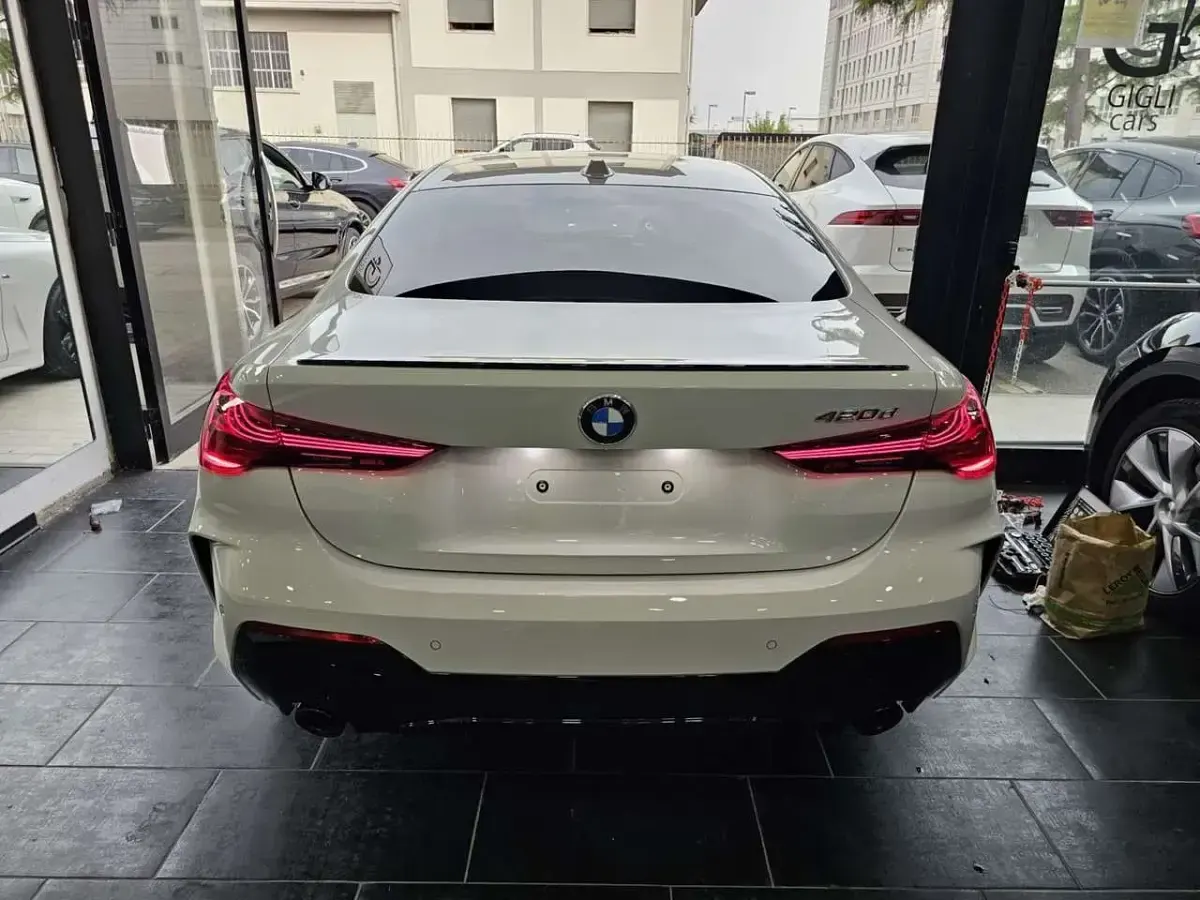 Usata BMW 420 Coupé M Sport 190 CV (139 kW) 2024 Alpin white Coupé