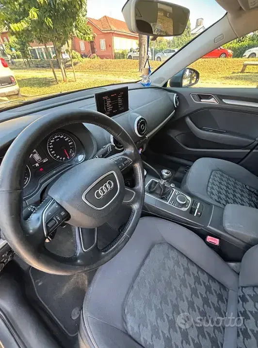 Usata Audi A3 110 CV (80 kW) 2015 Grigio Berlina