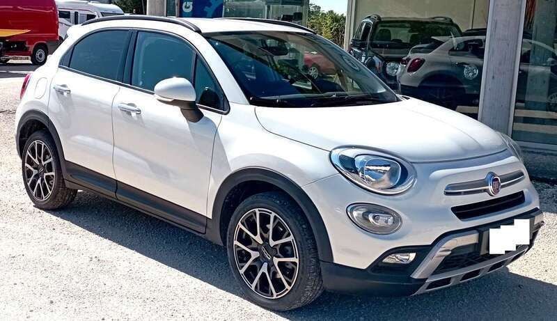 Usata Fiat 500X Cross 95 CV (69 kW) 2017 Bianco SUV