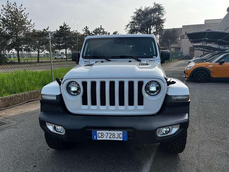 Usata Jeep Wrangler Unlimited Sahara 200 CV (147 kW) 2020 Bianco SUV