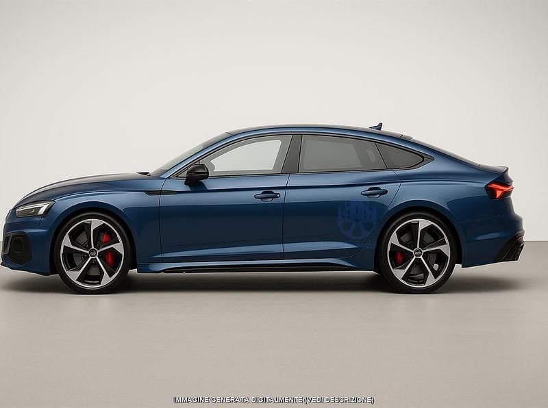 Usata Audi RS5 Sportback Performance 470 CV (345 kW) 2024 Blu Utilitaria