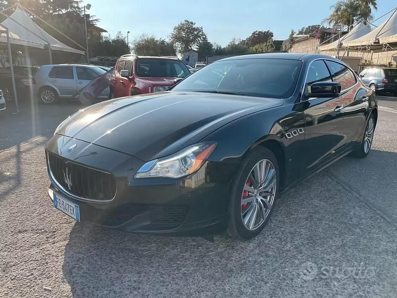 Usata Maserati Quattroporte 275 CV (202 kW) 2016 Nero Berlina