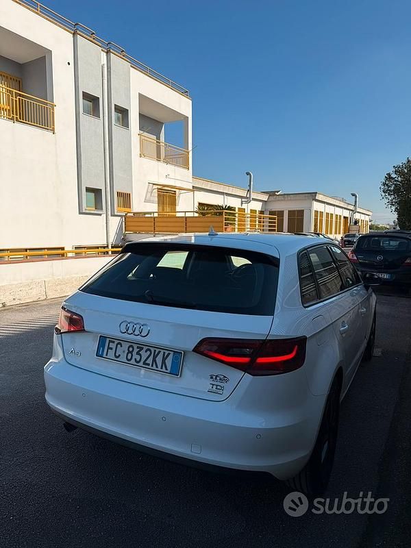 Usata Audi A3 110 CV (80 kW) 2016 Bianco Station wagon