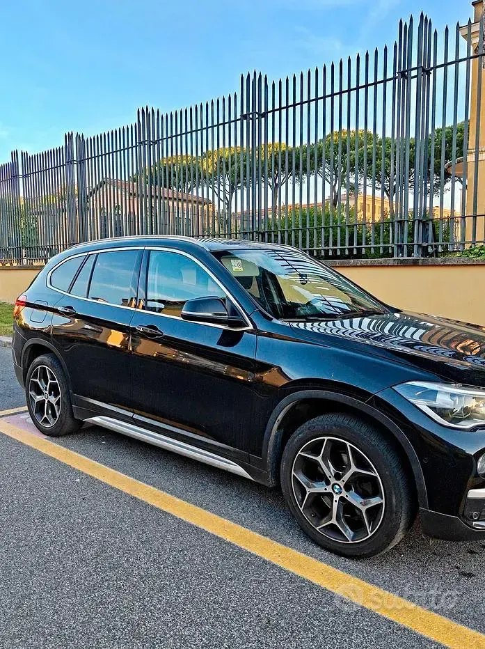 Usata BMW X1 xLine 150 CV (110 kW) 2018 Nero SUV