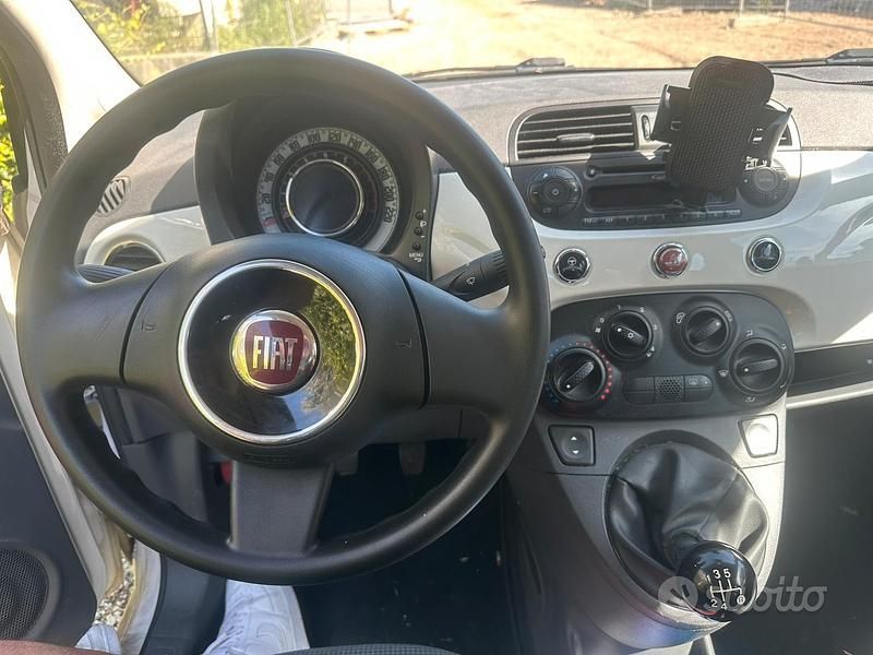 Usata Fiat 500C S 69 CV (50 kW) 2014 Bianco Cabrio