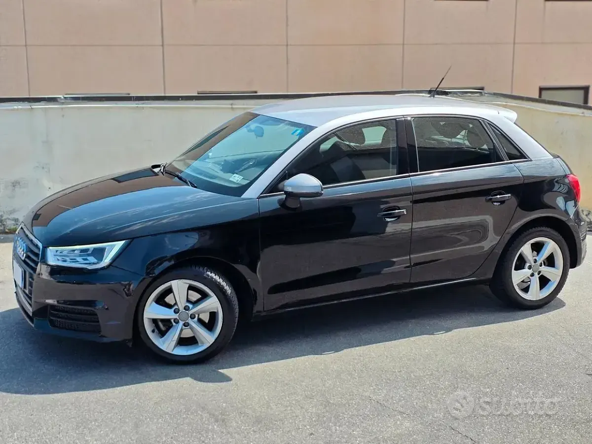 Usata Audi A1 116 CV (85 kW) 2015 Nero Utilitaria