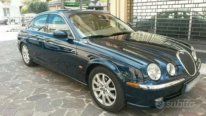 Usata Jaguar S-Type S 2002 Blu Berlina