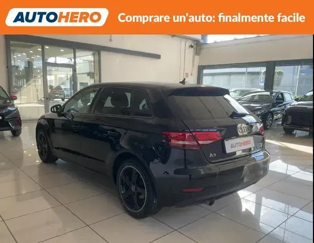 Usata Audi A3 116 CV (85 kW) 2018 Nero Berlina