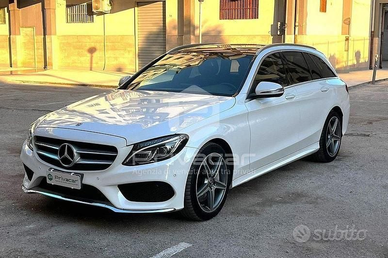 Usata Mercedes C250 Premium 203 CV (149 kW) 2018 Bianco Station wagon