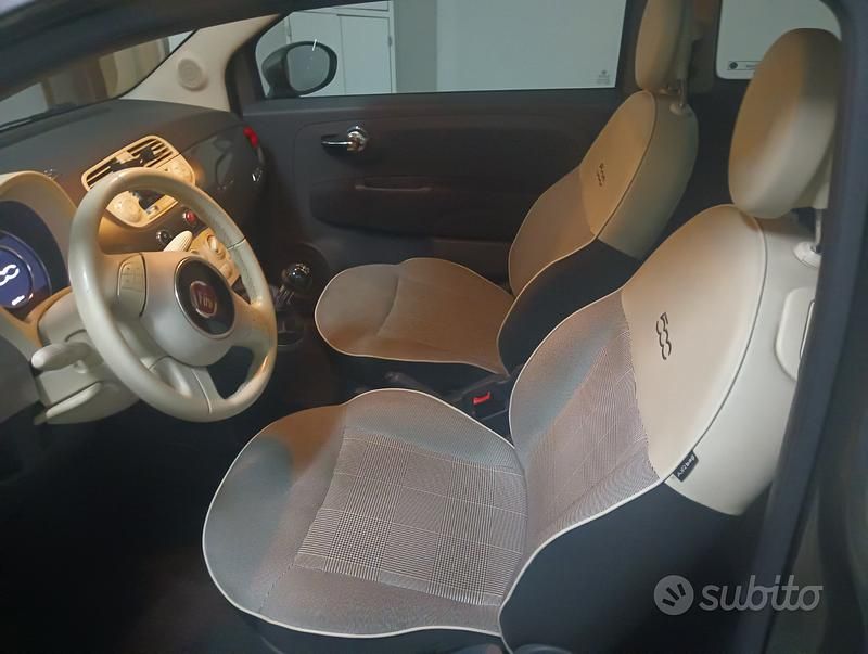 Usata Fiat 500 95 CV (69 kW) 2015 Grigio Utilitaria