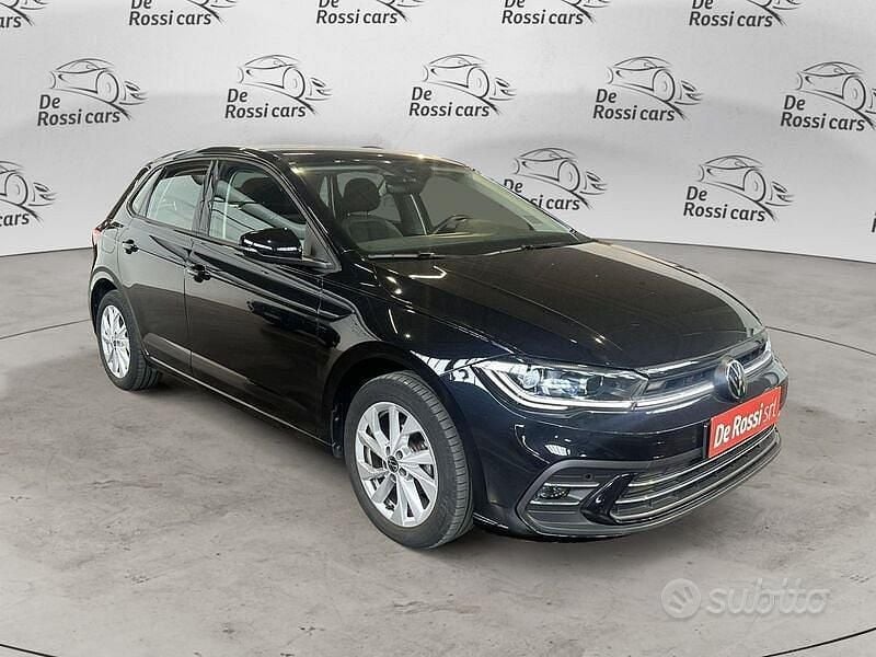 Usata VW Polo Style 95 CV (69 kW) 2023 Nero Utilitaria