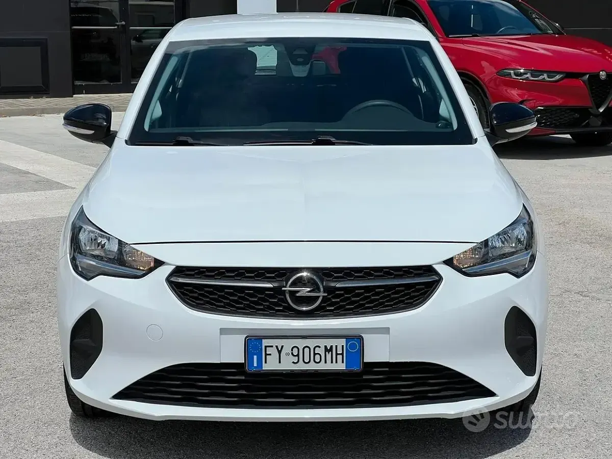 Usata Opel Corsa Edition 75 CV (55 kW) 2020 Bianco Utilitaria