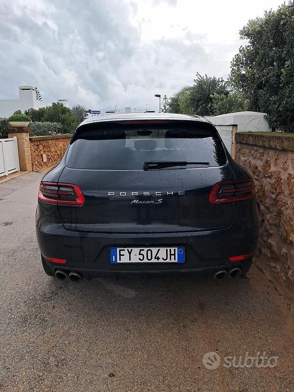 Usata Porsche Macan S 2015 Nero SUV