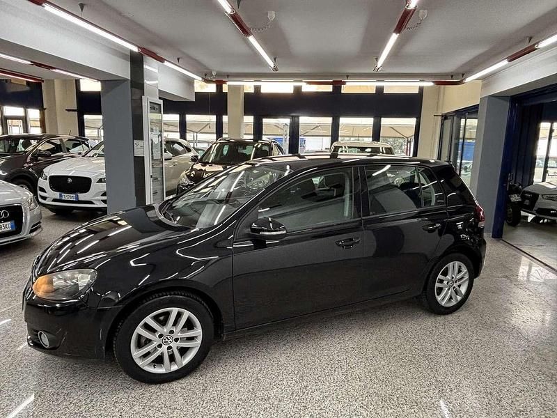 Usata VW Golf VI Highline 110 CV (80 kW) 2009 Nero Utilitaria