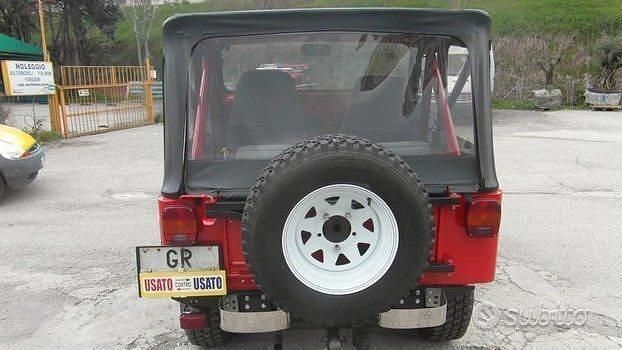 Usata Jeep Willys 1986 Rosso SUV