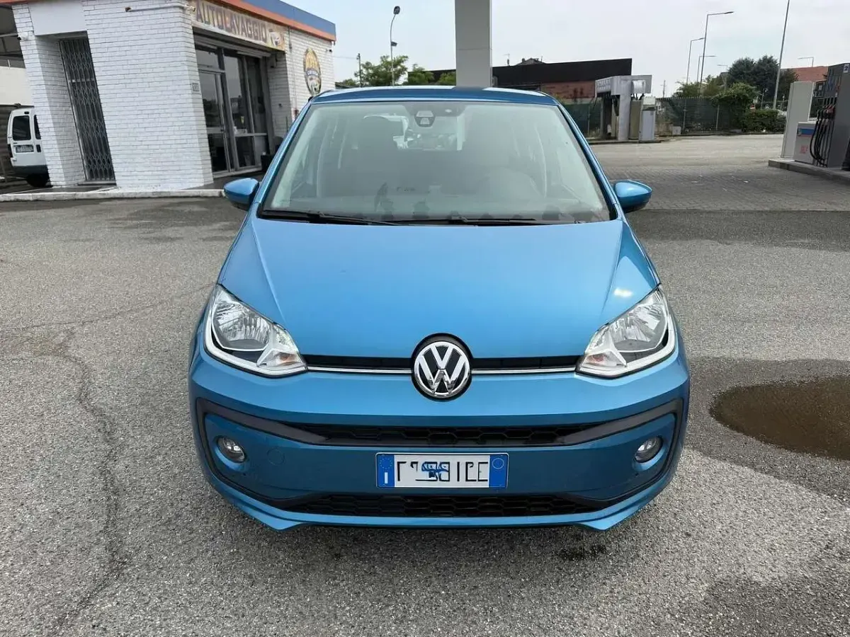 Usata VW up! Move 60 CV (44 kW) 2018 Blu/azzurro Utilitaria