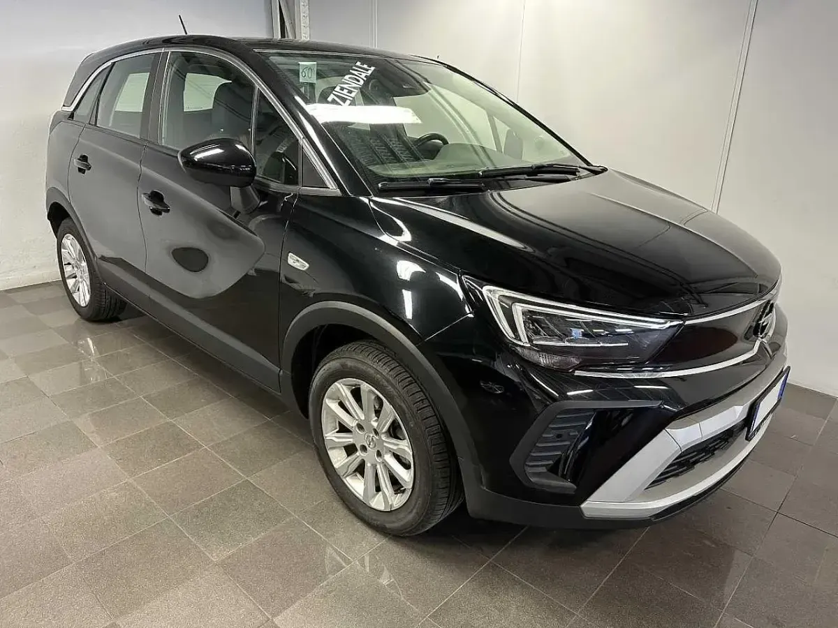 Usata Opel Crossland Elegance 131 CV (96 kW) 2021 Nero SUV