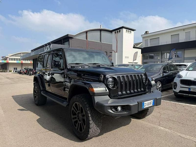 Usata Jeep Wrangler Sahara 200 CV (147 kW) 2019 Nero SUV