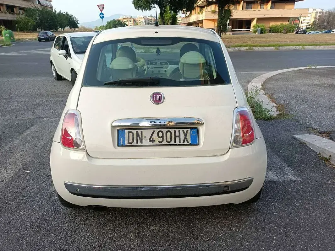 Usata Fiat 500 Pop 101 CV (74 kW) 2008 Bianco Utilitaria