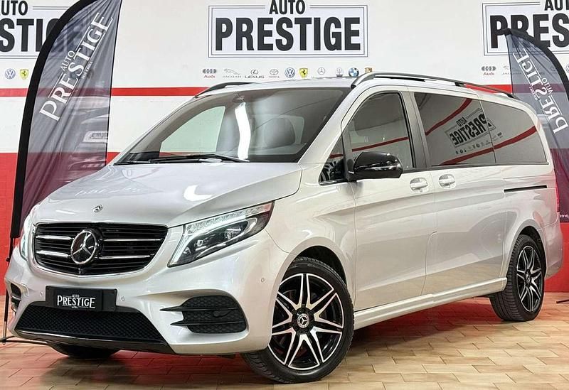 Usata Mercedes V250 AMG line 190 CV (139 kW) 2020 Argento Monovolume