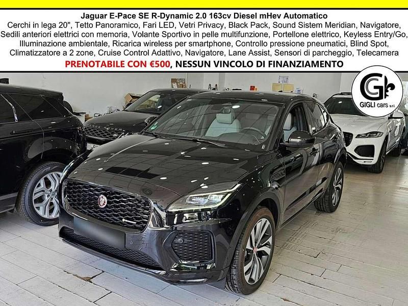 Santorini black Usata 2023 Jaguar E-Pace R-Dynamic SUV | 42.900 € (Molto cara) - Immagine 1/4