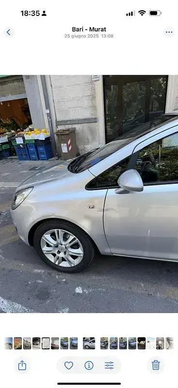 Usata Opel Corsa Cosmo 125 CV (91 kW) 2008 Grigio Utilitaria