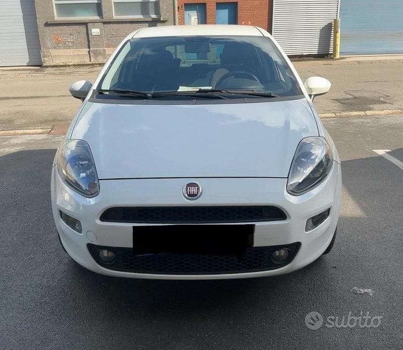 Usata Fiat Punto Lounge 69 CV (50 kW) 2017 Bianco Utilitaria