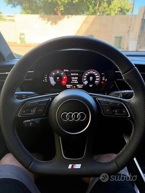 Usata Audi A3 S-Line 116 CV (85 kW) 2021 Nero Berlina