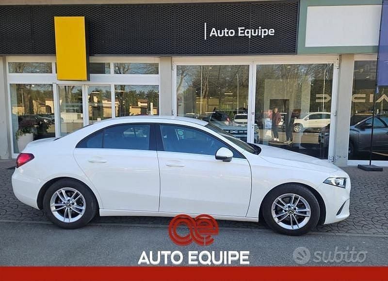 Usata Mercedes A180 Executive 116 CV (85 kW) 2020 Bianco Berlina