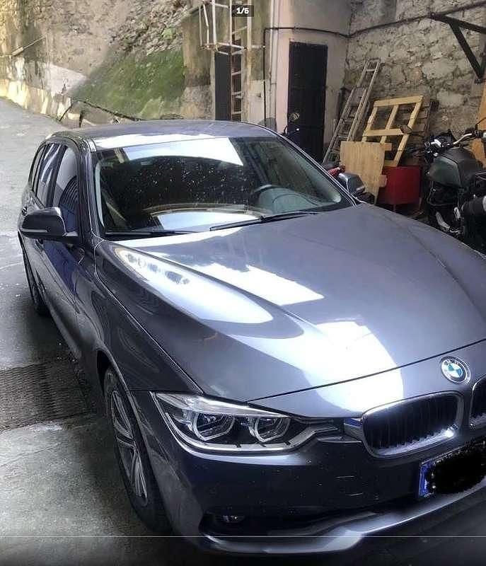 Usata BMW 316 Advantage 116 CV (85 kW) 2018 Grigio Station wagon
