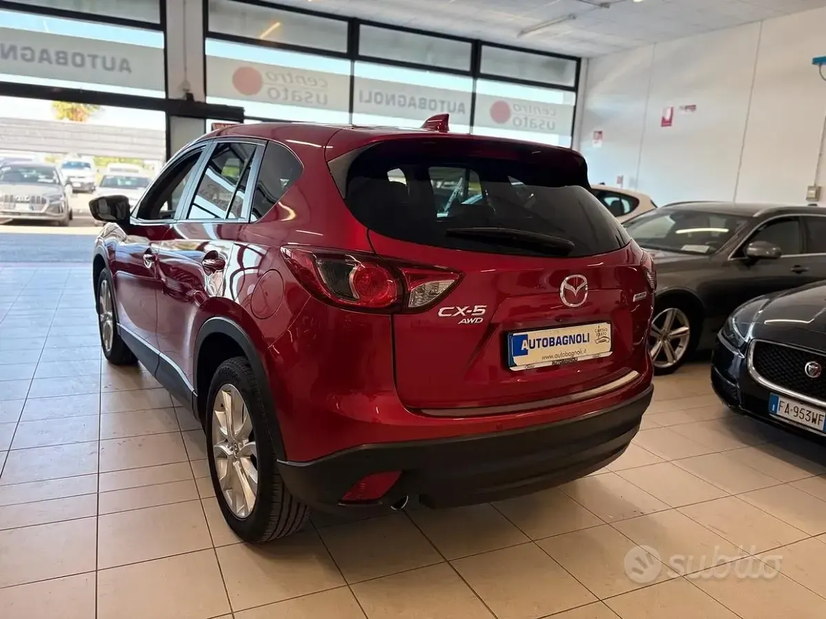 Usata Mazda CX-5 Exceed 175 CV (128 kW) 2014 Rosso SUV